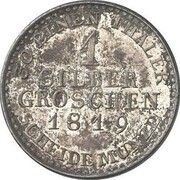 1 Silbergroschen - Frederick William III Pattern, Germany, 1819 reverse image