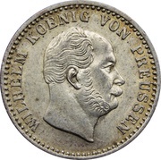 2½ Silbergroschen - William I obverse image