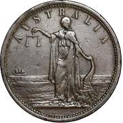 1 Penny - Iredale and Co. Sydney; New South Wales reverse image