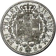 1 Thaler - Frederick William III reverse image