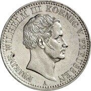 1 Thaler - Frederick William III Mining Thaler obverse image