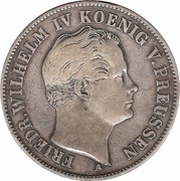 1 Thaler - Frederick William IV "Mining Thaler" obverse image