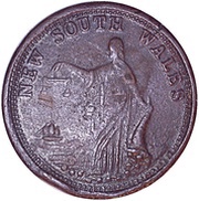 1 Penny - Whitty and Brown Sydney; New South Wales obverse image