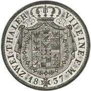 2 Thalers - Frederick William III Tin pattern strike reverse image