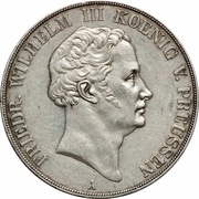 2 Thalers / 3½ Gulden - Frederick William III obverse image