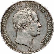 2 Thalers / 3½ Gulden - Frederick William IV obverse image