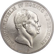 2 Vereinsthaler - Frederick William IV obverse image
