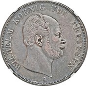 2 Vereinsthaler - William I obverse image