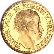 ½ Frederick d'Or - Frederick William III obverse image