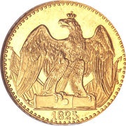 ½ Frederick d'Or - Frederick William III, Germany, 1825-1840 reverse image