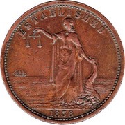 1 Penny - Smith, Peate and Co Sydney; New South Wales obverse image