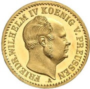 ½ Krone - Frederick William IV obverse image
