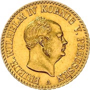 1 Frederick d'Or - Frederick William IV obverse image