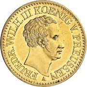 2 Frederick d'Or - Frederick William III obverse image