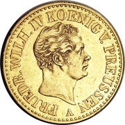 2 Frederick d'Or - Frederick William IV obverse image