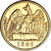 2 Frederick d'Or - Frederick William IV, Germany, 1841-1852 reverse image