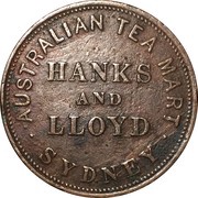 1 Penny - Hanks and Lloyd Sydney; New South Wales obverse image