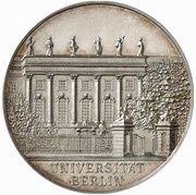 3 Mark - William II University of Berlin - Pattern, Germany, 1910 reverse image