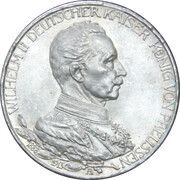 3 Mark - William II Reign obverse image