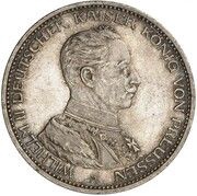 3 Mark - William II Pattern obverse image