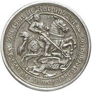 3 Mark - William II Passing of Mansfeld - Iron pattern strike obverse image