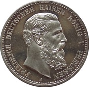 5 Mark - Frederick III obverse image