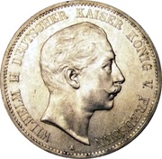 5 Mark - William II obverse image