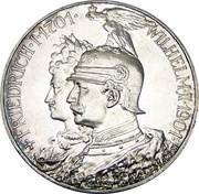 5 Mark - William II Kingdom of Prussia obverse image