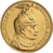 5 Mark - William II Pattern obverse image