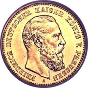 10 Mark - Frederick III obverse image