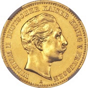 10 Mark - William II obverse image