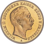 10 Mark - William II obverse image