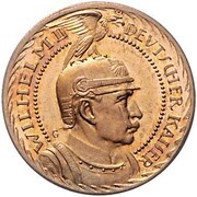 10 Mark - William II obverse image