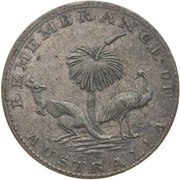 3 Pence - Hogarth, Erichsen and Co Sydney; New South Wales reverse image