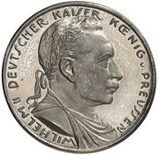 20 Mark - William II Pattern obverse image