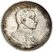 20 Mark - William II Pattern obverse image
