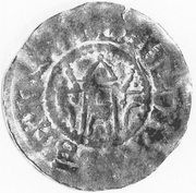 Denier anonyme main, Germany, 966-1044 reverse image
