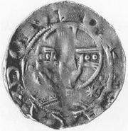 Denier - Agnès Ire, Germany, 1110-1125 reverse image
