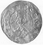Denier - Agnès Ire, Germany, 1110-1125 reverse image