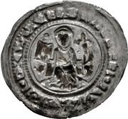Denier Bracteate - Beatrice II of Winzenburg, Germany, 1138-1160 reverse image