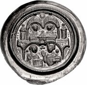 Denier Bracteate - Beatrix II of Winzenburg obverse image