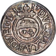 1⁄24 Thaler - Dorothea, Germany, 1612-1617 reverse image
