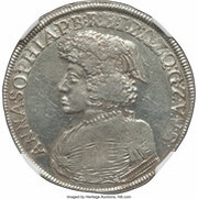 ⅔ Thaler - Anna Sophia of Pfalz-Birkenfeld obverse image