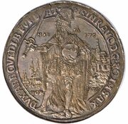1 Thaler - Dorothea, Germany, 1617 reverse image