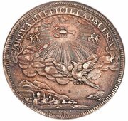 1 Thaler - Anna Dorothea Death, Germany, 1704 reverse image