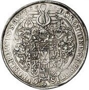 2 Thalers - Dorothea Centennial of the Reformation obverse image