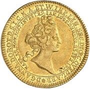 2 Ducats - Anna Dorothea Death obverse image