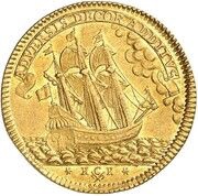 2 Ducats - Anna Dorothea Death, Germany, 1704 reverse image