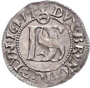 2 Schillings - August, Germany, 1617 reverse image