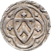 1 Pfennig - Otto III, Germany, 1249-1306 reverse image